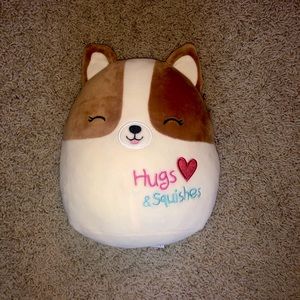 Squishmallows Valentines Day Corgi 8”